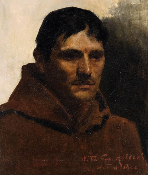 George Roller painting, - 2