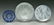859: Three Walter art glass plates