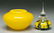 860: Two pieces Daniel Lotton art glass: