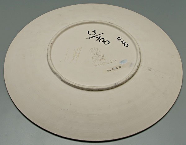 Picasso ceramic charger - 5