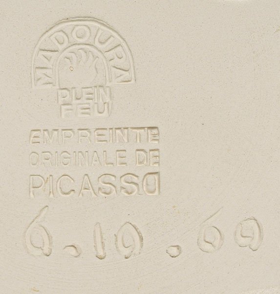 Picasso ceramic charger - 6