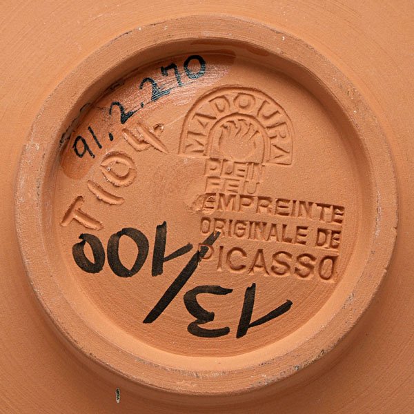 Picasso ceramic plate - 3