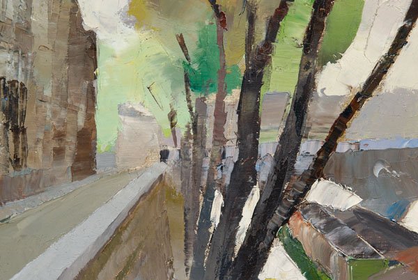 Painting signed Hallowell, - 3