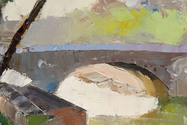 Painting signed Hallowell, - 4