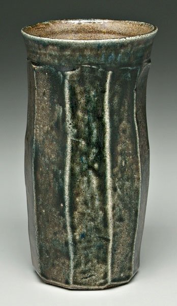 Shoji Hamada stoneware vase