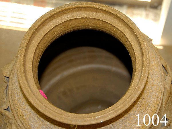 Monumental studio pottery jar, - 2