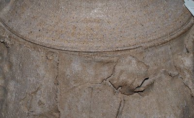 Monumental studio pottery jar, - 8