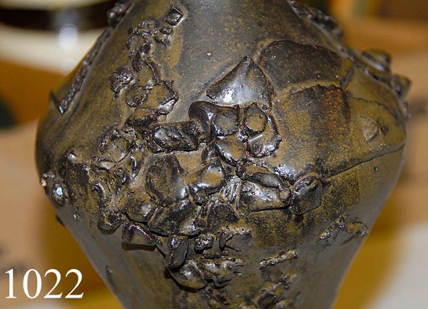Four studio pottery vessels, - 2
