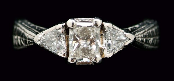 Diamond engagement ring,