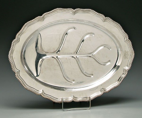 tiffany silver plate tray,