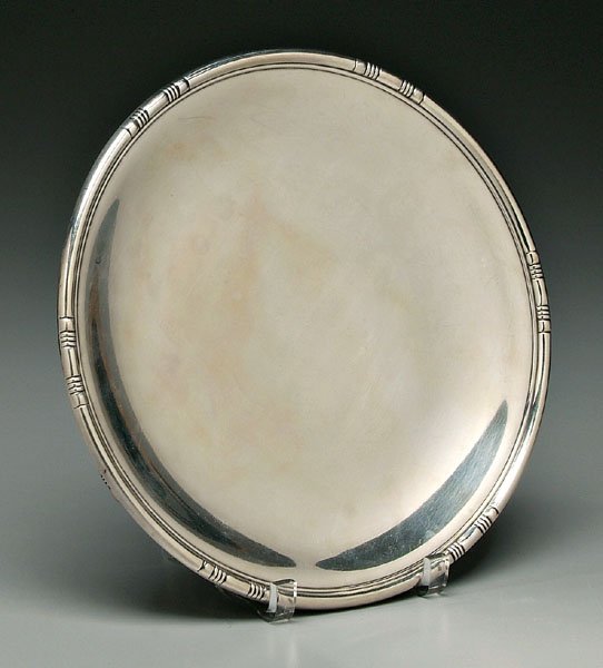 Tiffany sterling tray,