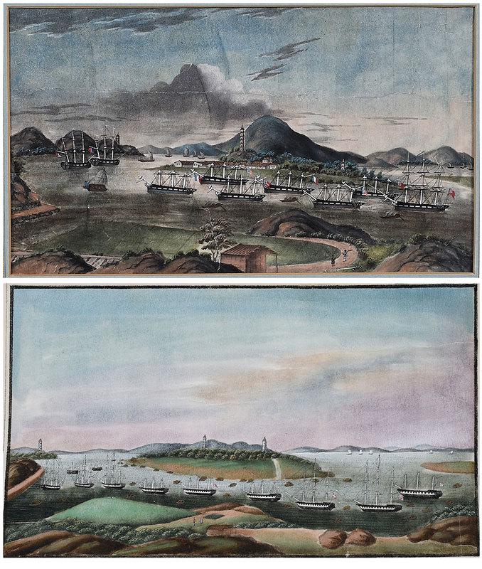 Chinese School; Two Views Wampoa Anchorage (1 of 9)