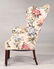 Chippendale Mahogany Upholstered Easy Chair - 2