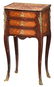 Louis XV Style Marquetry Inlaid Bedside Commode