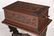 Carved Mahogany Cylinder Tabletop Music Box - 2