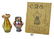 Two Tiffany Favrile Art Glass Vases with Catalog