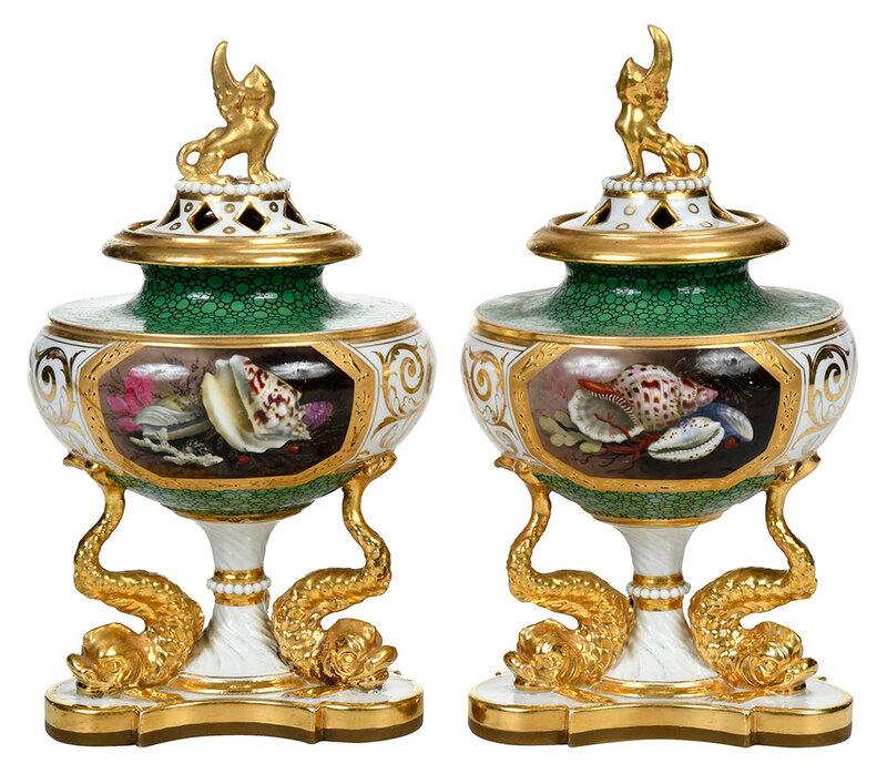 Pair of Flight, Barr & Barr Worcester Potpourris (1 of 16)