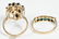Two Gold Gemstone Rings - 2