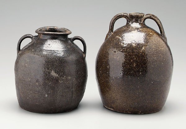 Two stoneware jugs,