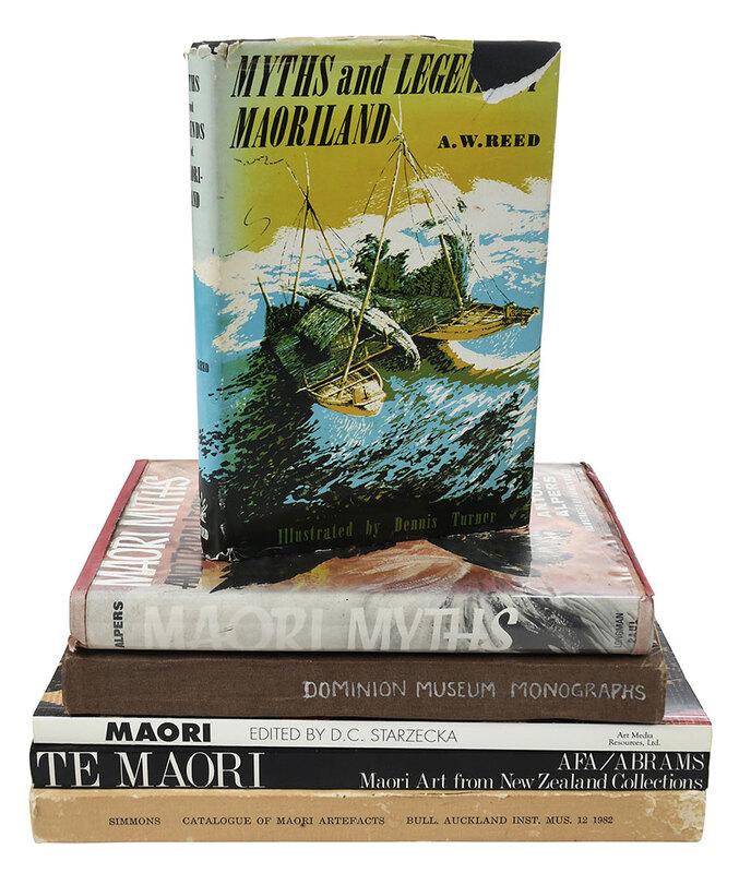 15 Titles on the Maori Culture of New Zealand: including The Art Workmanship of the Maori Race in New Zealand: A Series of Illustrations from Specially Taken Photographs, with Descriptive Notes and Essays on the Canoes, Habitations, Weapons, Ornam