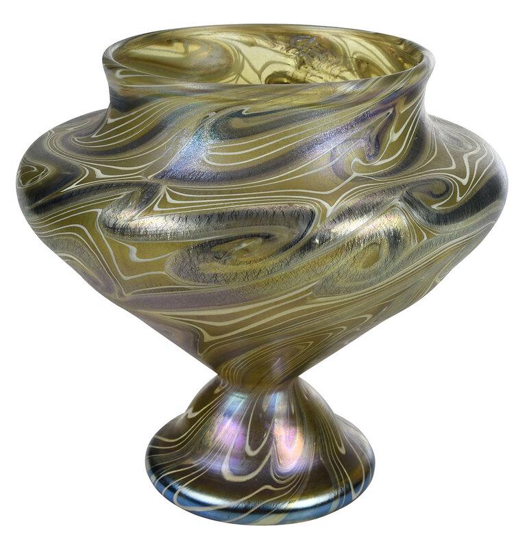 Tiffany Favrile Art Glass Vase (1 of 9)