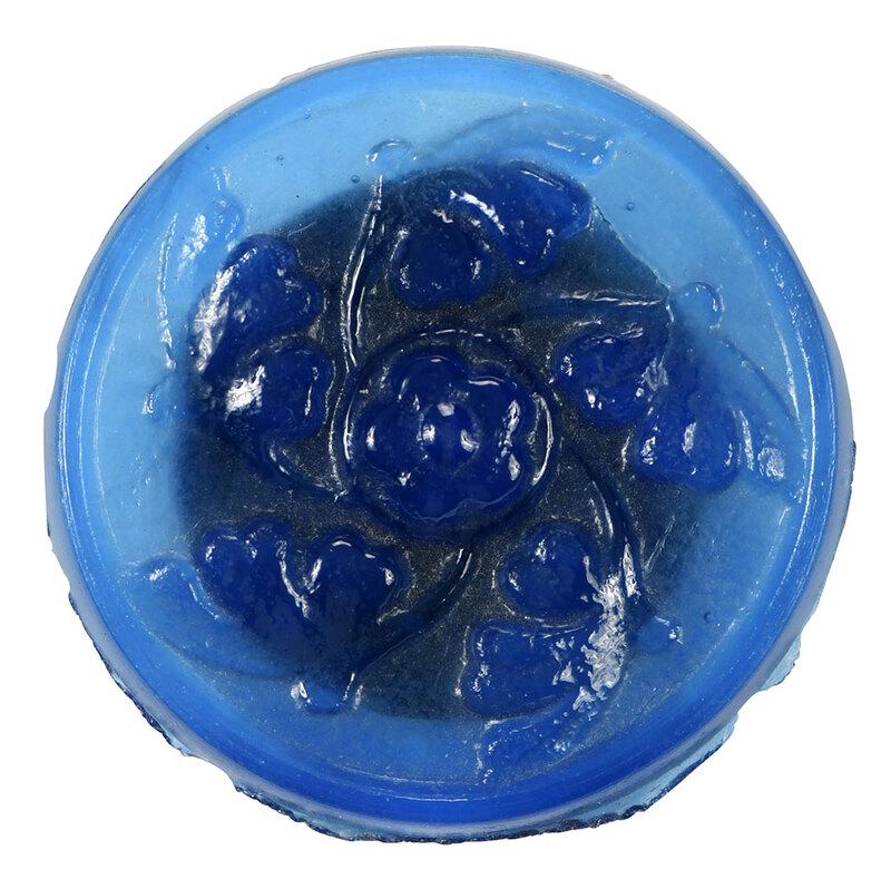 A Tiffany Favrile Blue Glass Button (1 of 7)