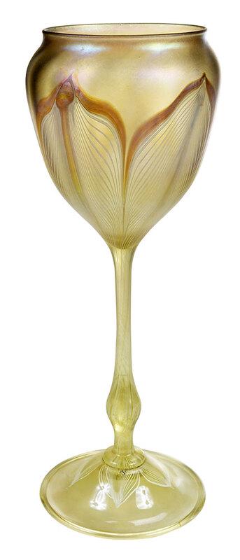 Quezal Floriform Art Glass Vase (1 of 8)