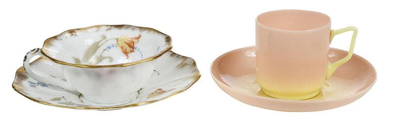 Two Mt. Washington Cups and Saucers (1 of 5)