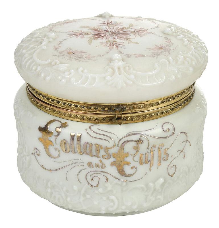 Mt. Washington Wave Crest Glass Trinket Box (1 of 11)