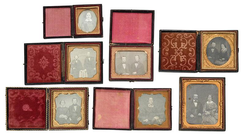Seven Assorted Daguerreotypes (1 of 10)