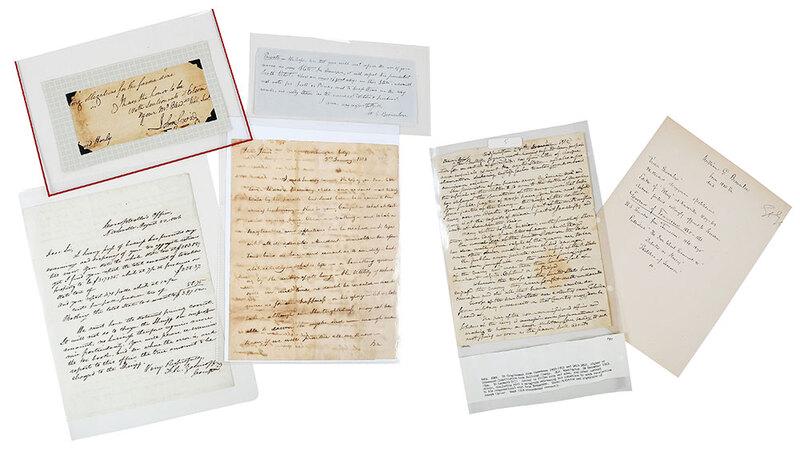 Assorted Signed Tennessee Related Documents (1 of 7)