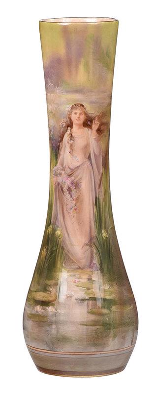 Doulton Burslem Signed Ophelia Vase (1 of 11)