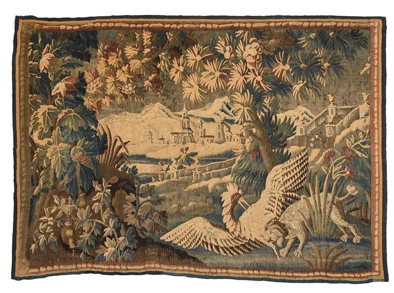 17th Century Verdure Tapestry (1 of 5)