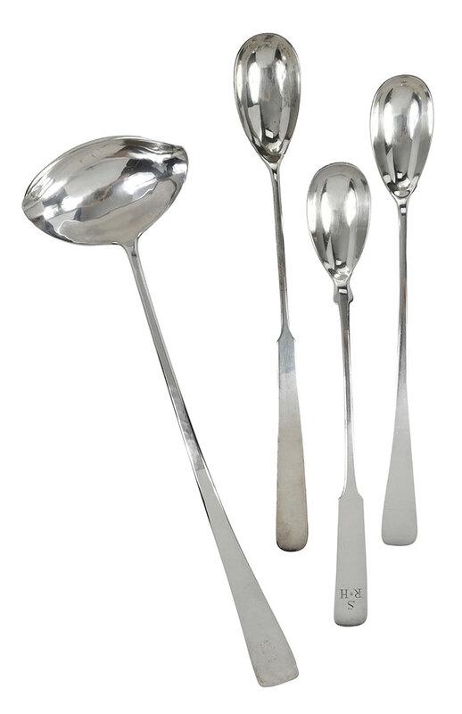 Four Pieces Erickson Sterling Flatware (1 of 3)
