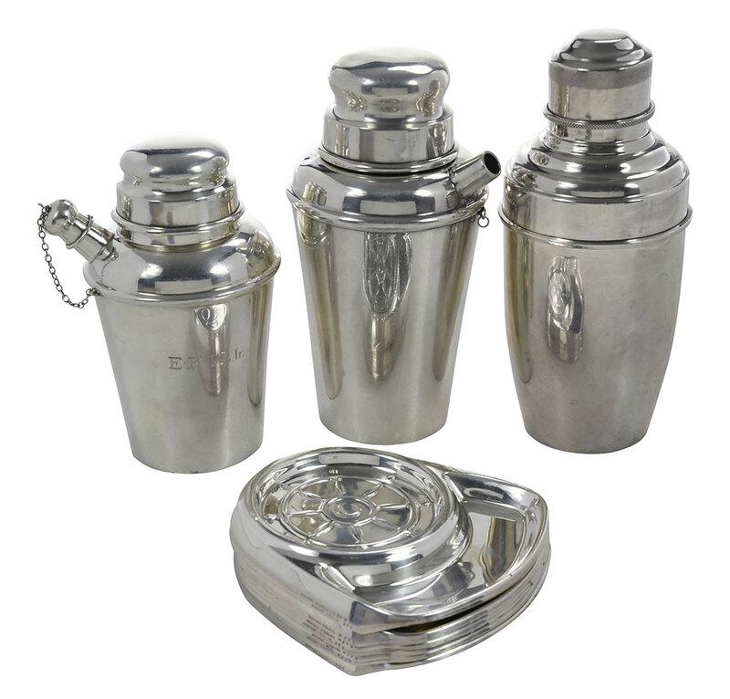 Eleven Sterling Drink Items (1 of 8)