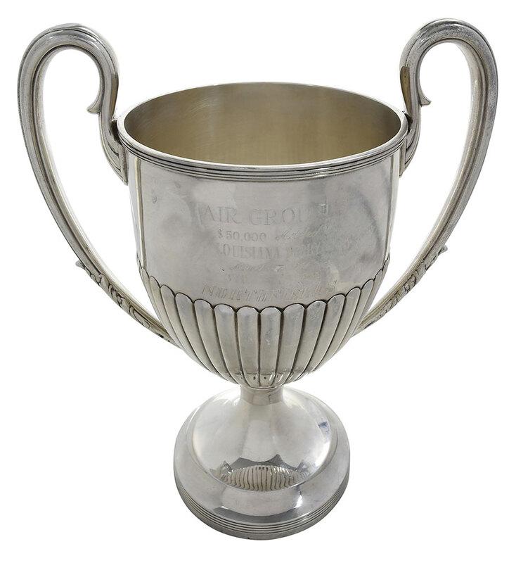 Louisiana Derby Sterling Trophy Loving Cup (1 of 8)
