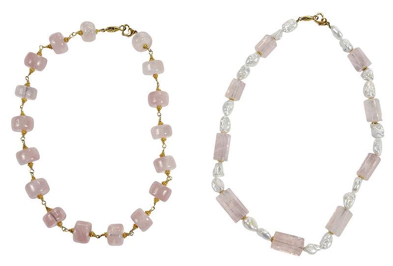 Two 18kt. Gemstone Necklaces (1 of 6)