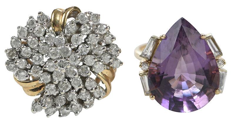 Two 14kt. Gemstone Rings (1 of 12)