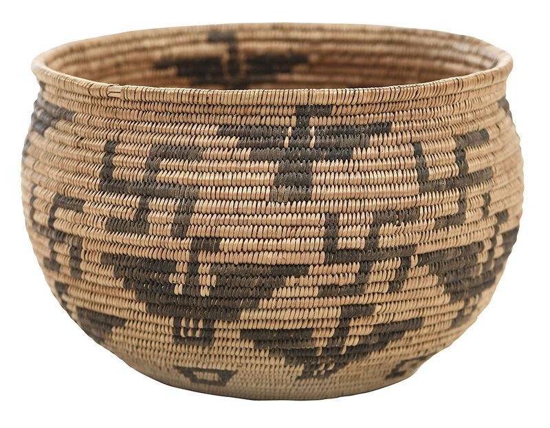 Apache Basket Bowl with Whirling Logs (1 of 6)