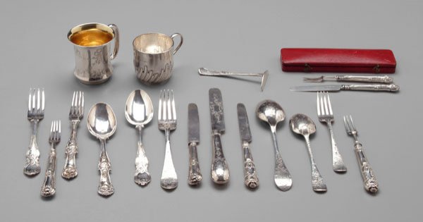 Children's silver items