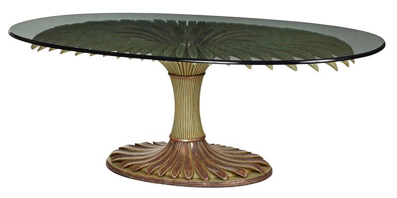 Bunny Williams Painted Palm Form Table (1 of 5)