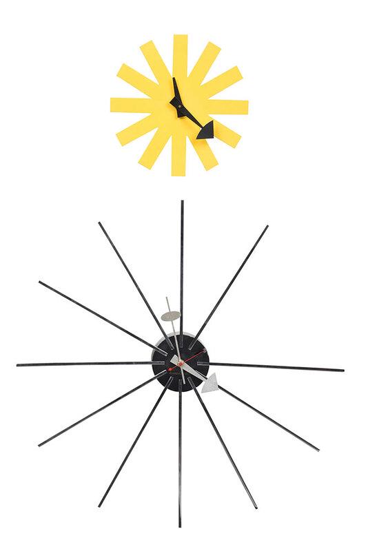 Two Vintage Howard Miller Starburst Wall Clocks (1 of 8)