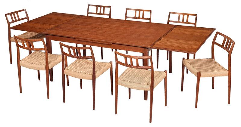 Danish Modern Dining Set by Nils Moller (1 of 8)