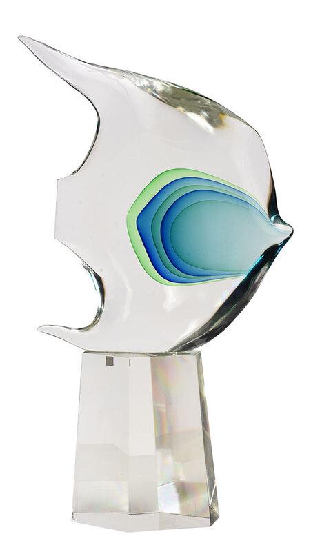 Large Zanetti Murano Glass Fish Sculpture (1 of 8)