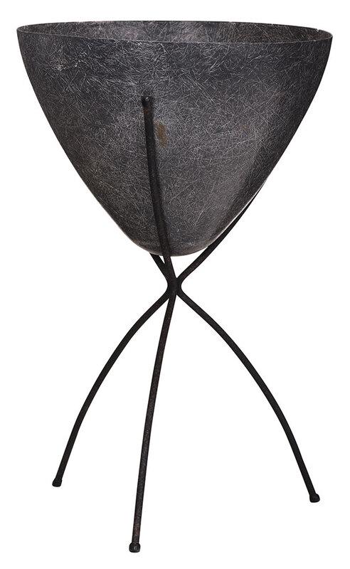 Mid Century Modern Fiberglass Bullet Form Planter (1 of 5)