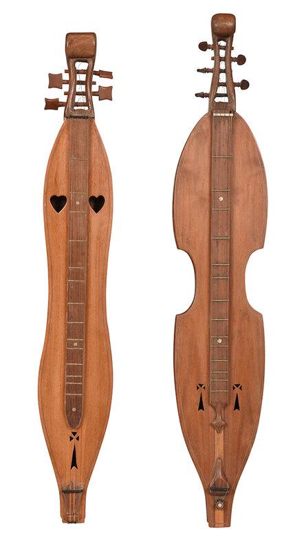 Two Handmade Four String Inlaid Lap Dulcimers (1 of 7)