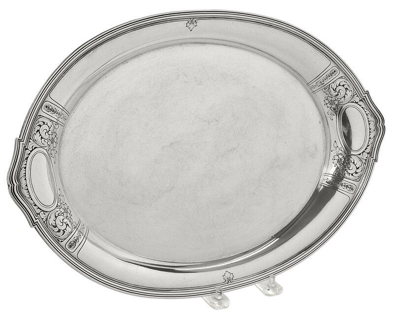 Gorham St. Dunstan Sterling Tray (1 of 6)