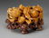 350: Chinese carved stone brush washer,