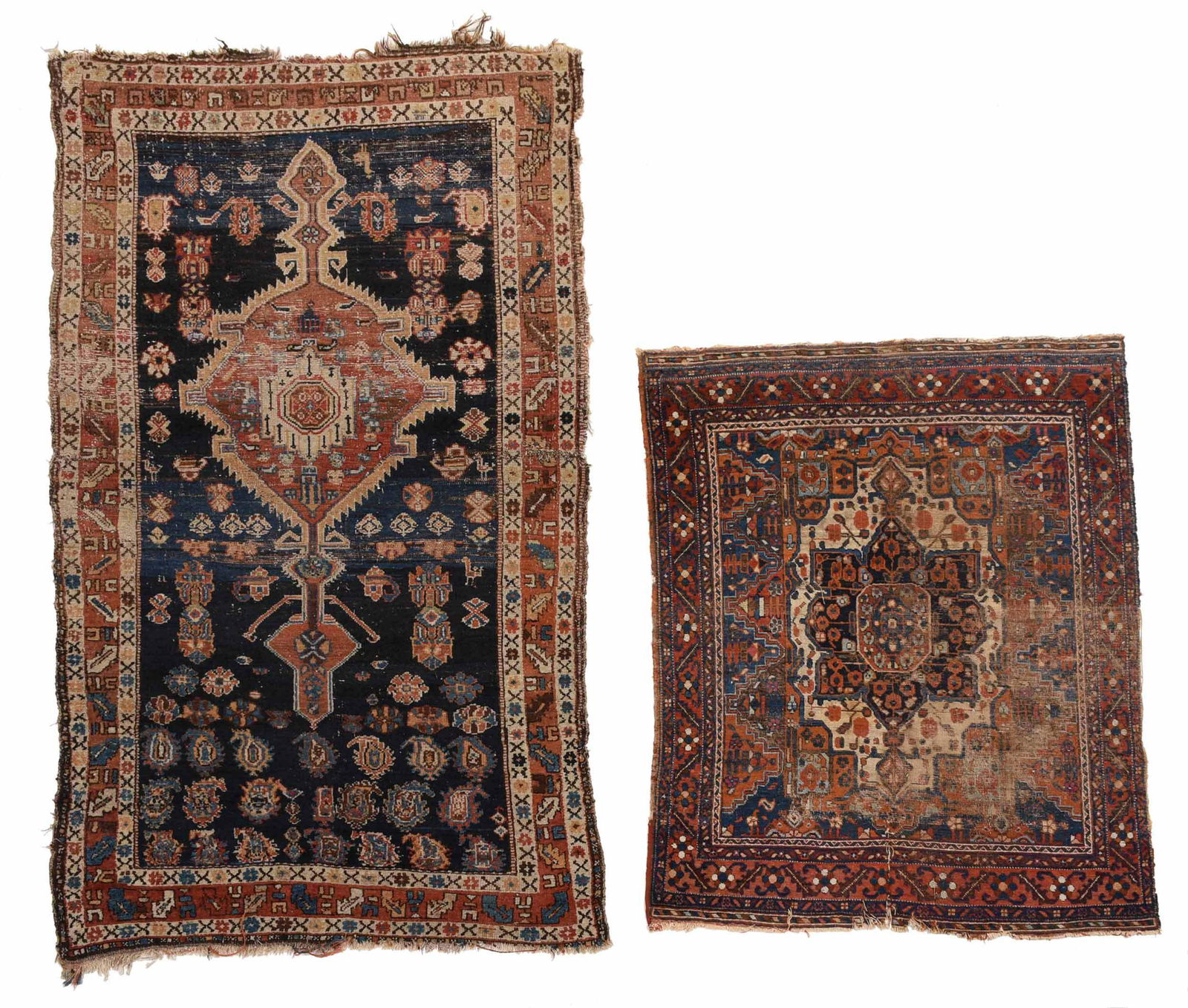 Two Antique Tribal Rugs (1 of 9)
