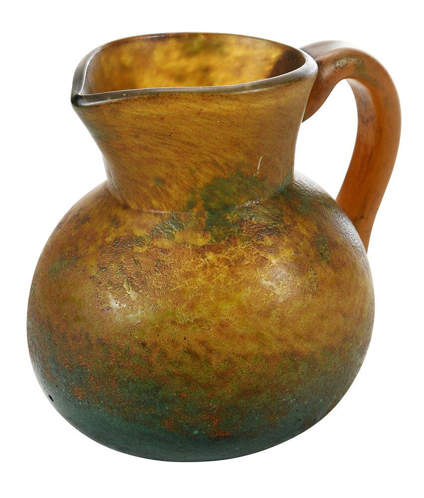 Georges de Feure Acid Cut Glass Pitcher (1 of 10)